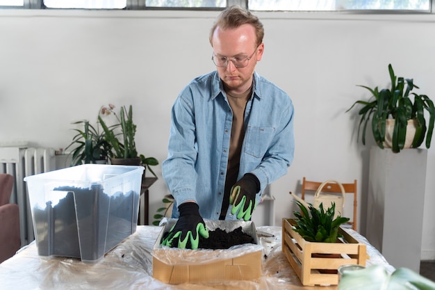 Repotting and Substrate Refresh Service setting
